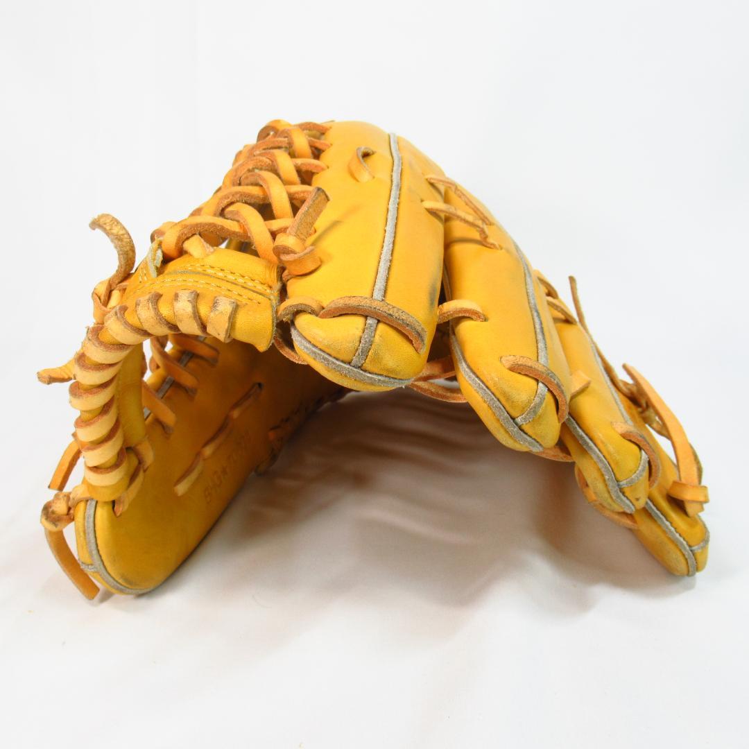 ザナックス トラストプロ 硬式用グラブ 外野手用 グローブ イエロー