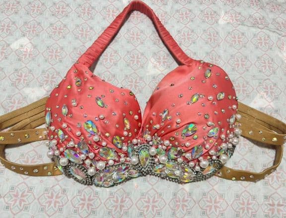 お得 美品一点物 ベリーダンス衣装 スカートセットM コスチューム