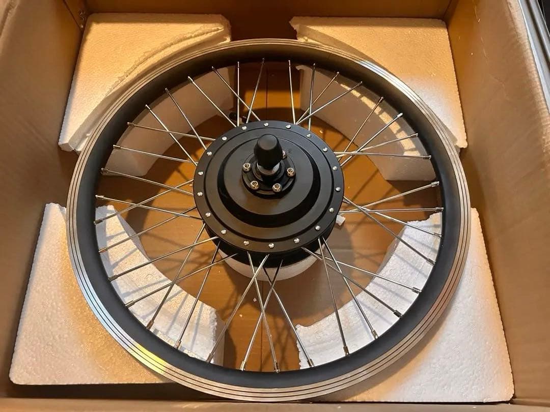 菊原　後付け電動自転車化フロントホイールモーターキット+36v20Ahバッ