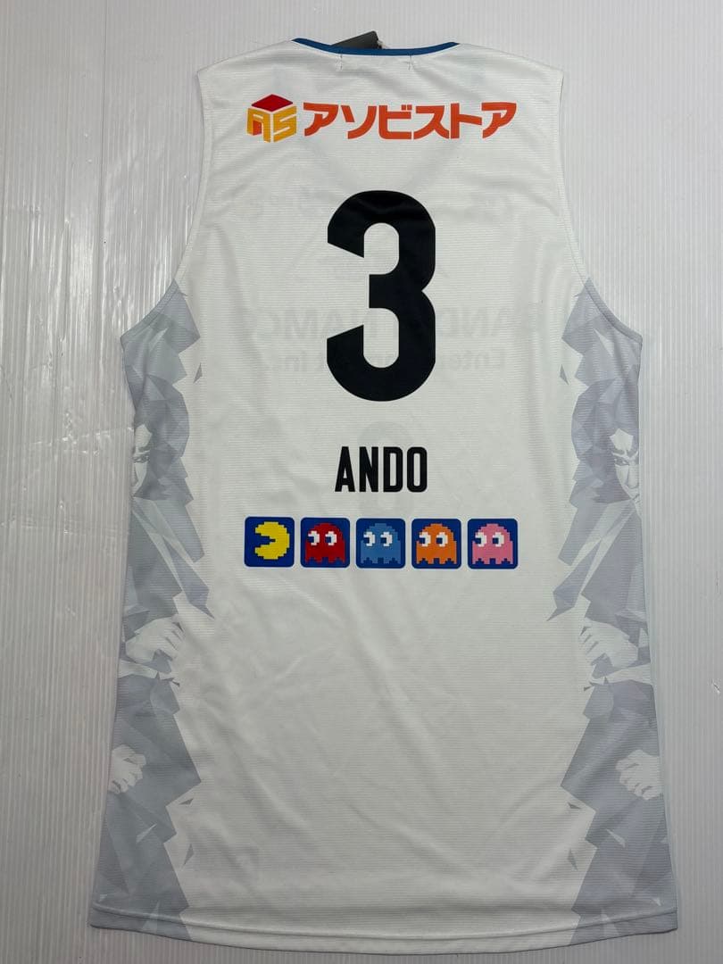 未使用 島根スサノオマジック 安藤誓哉 ユニフォーム　アウェイ 2XL バスケ