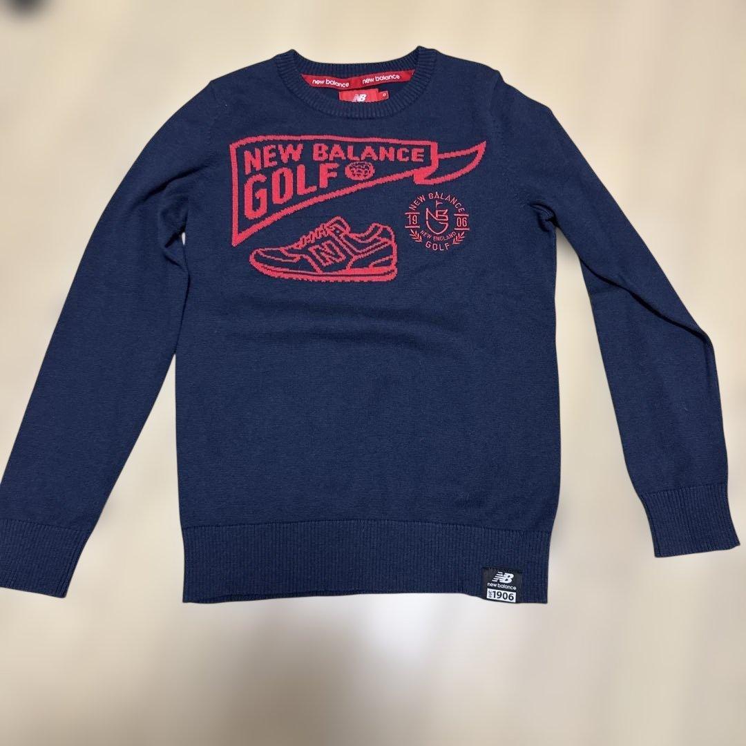 ゴルフウェア3点セット セーター　ポロシャツ　スカート　New Balance