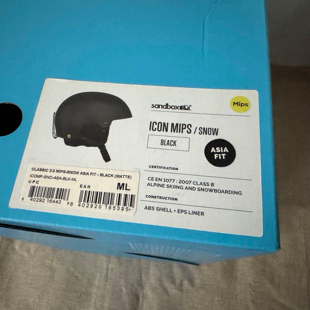 SANDBOX ICON  MIPS M/L スノーボード ヘルメット