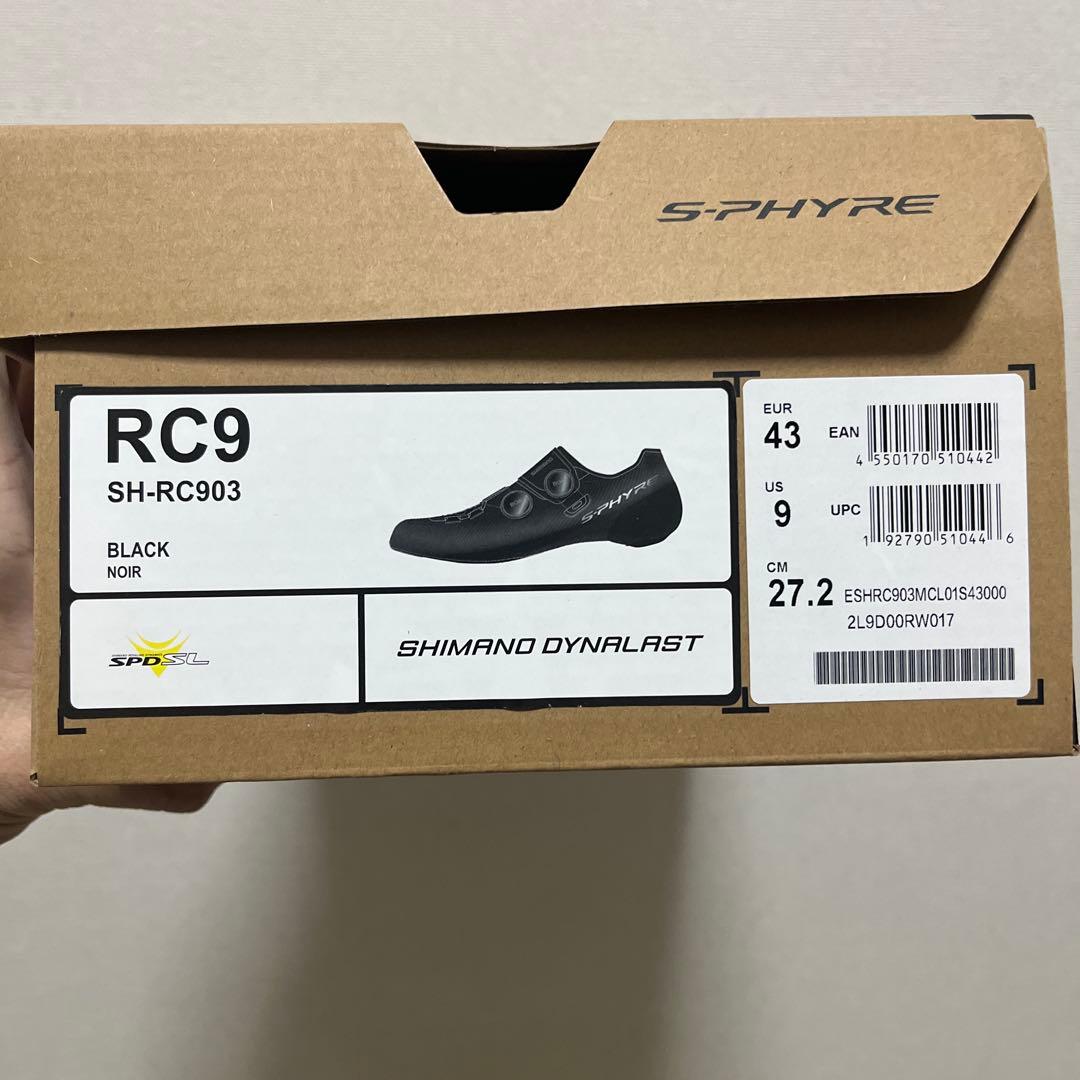 シマノSHIMANO S-PHYRE RC9 ロードシューズ ビンディングペダル