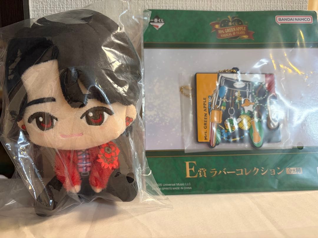 一番くじ　もっくんぬいぐるみ＋ラバーキーホルダー