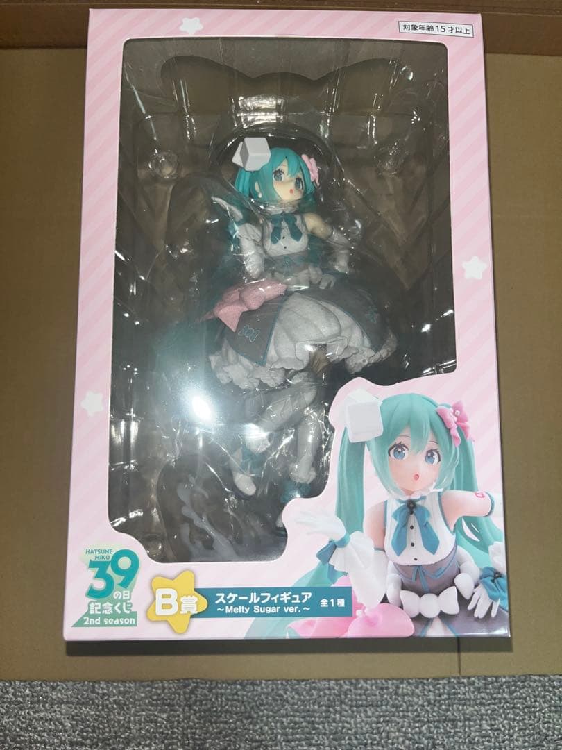 タイトーくじ初音ミク39の日スケールフィギュアA賞&B賞セット+ミニフィギュア