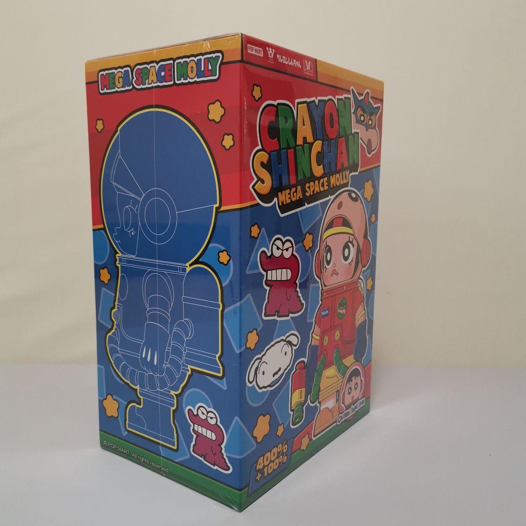 新品POPMART MEGA MOLLY 400%+100% クレヨンしんちゃん
