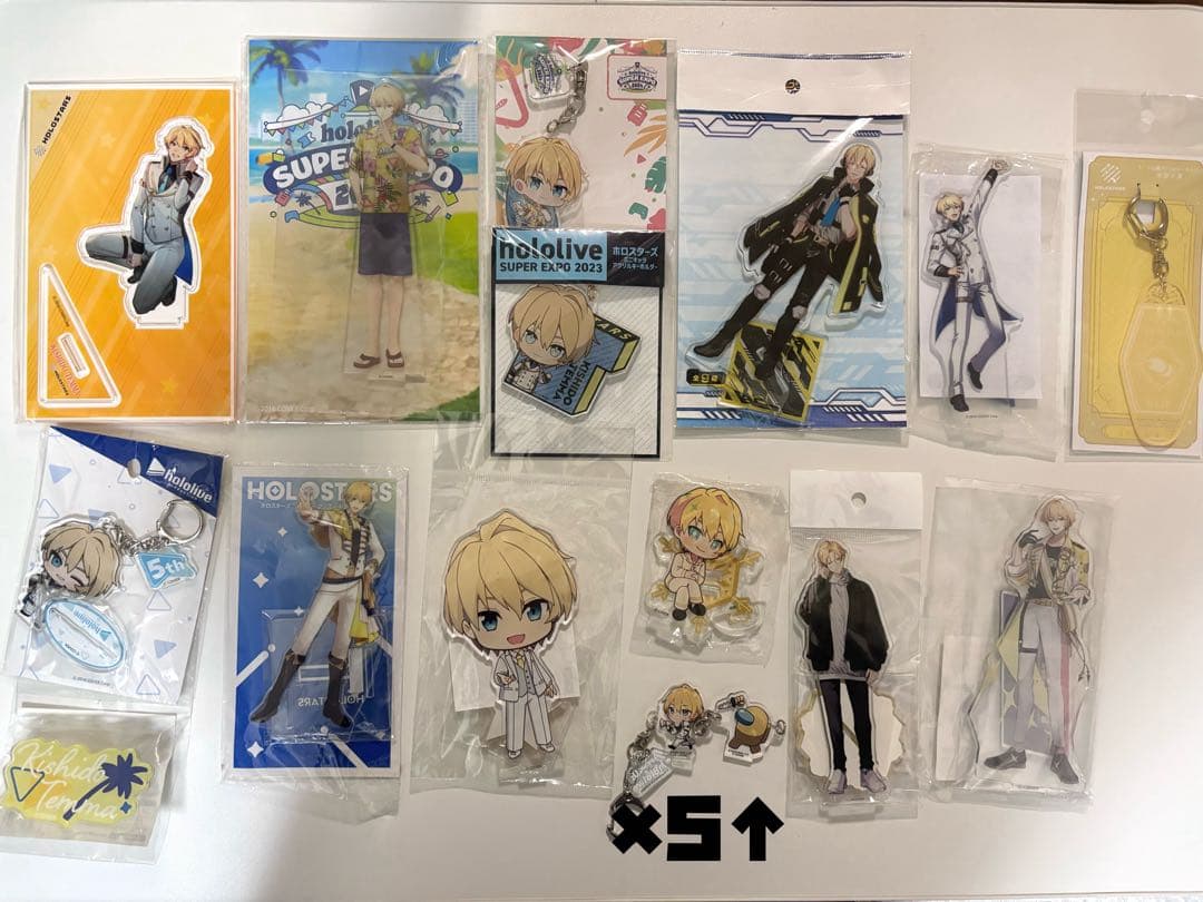 ホロスターズ ホロスタ 岸堂天真 グッズ 缶バッジ アクスタ アクリルスタンド