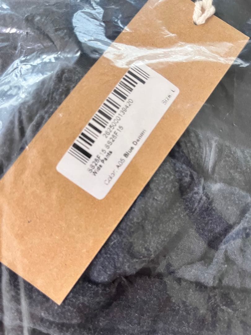 salsation新作Blue Denim☆ワイドパンツ　Lサイズ