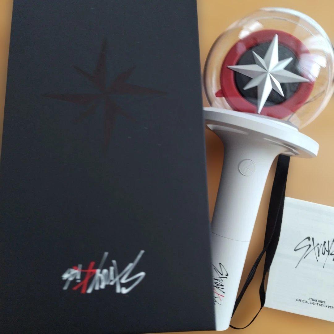 stray kids 公式 ペンライトうちわケース アクスタケースセット
