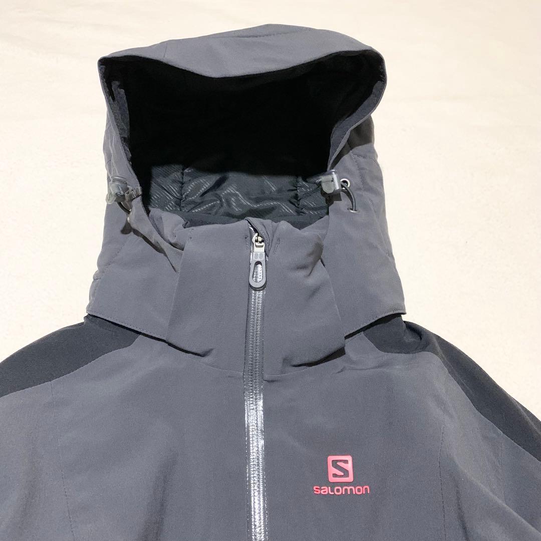 【極美品　未使用級】サロモン レディース スキーウェア ジャケット　防水透湿保温