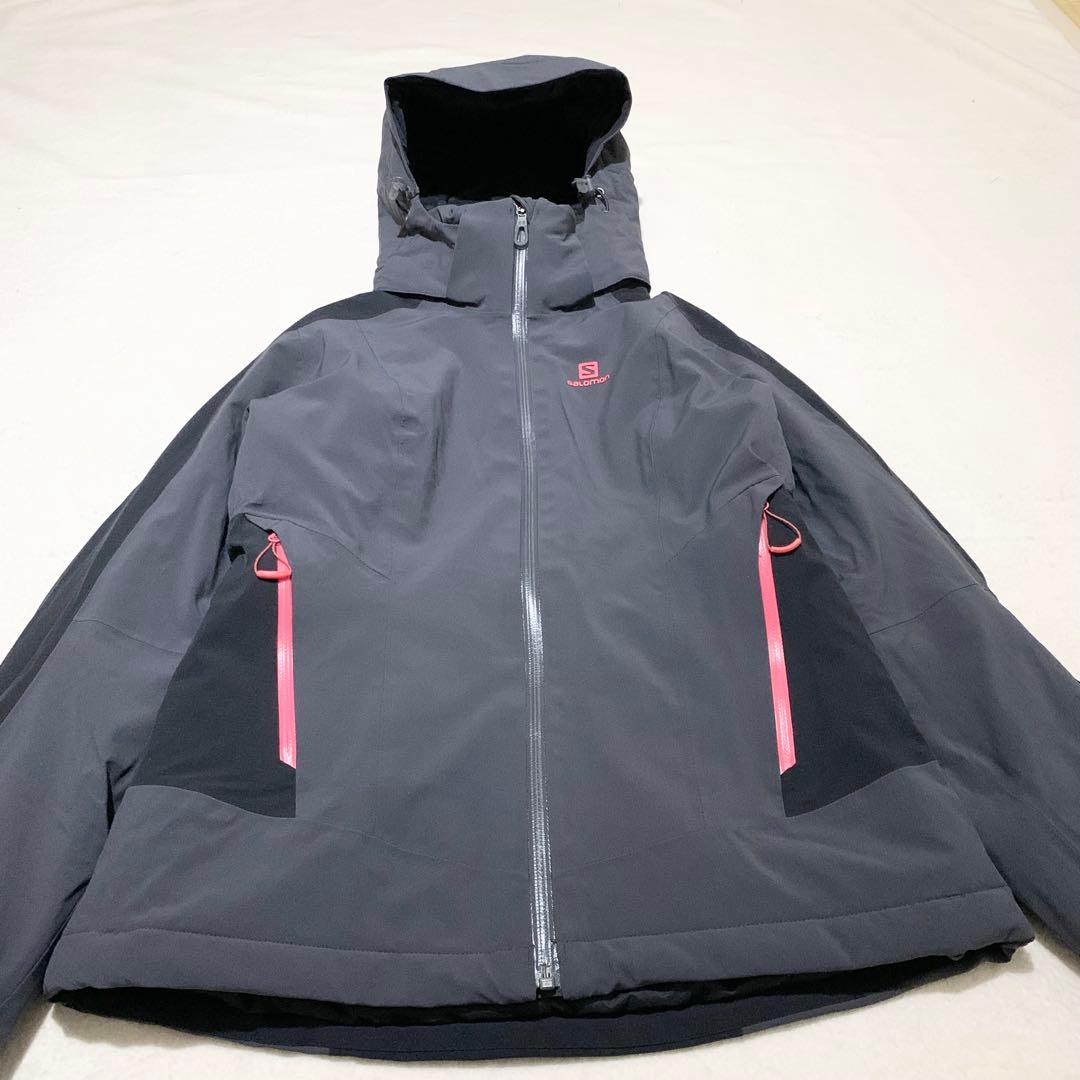 【極美品　未使用級】サロモン レディース スキーウェア ジャケット　防水透湿保温