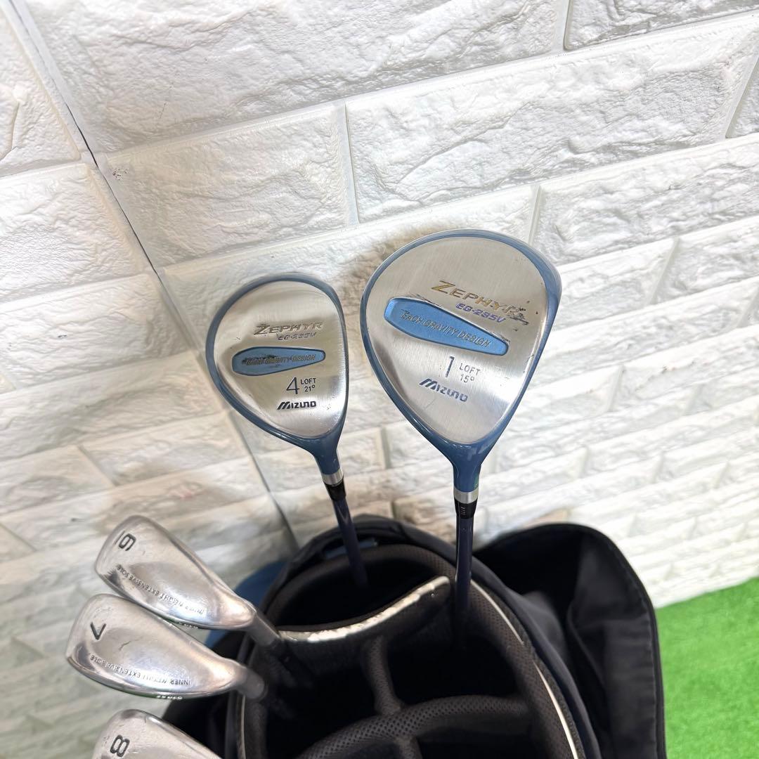 ゴルフセット　Exsole Mizuno レディース　ラウンドok すぐ使用