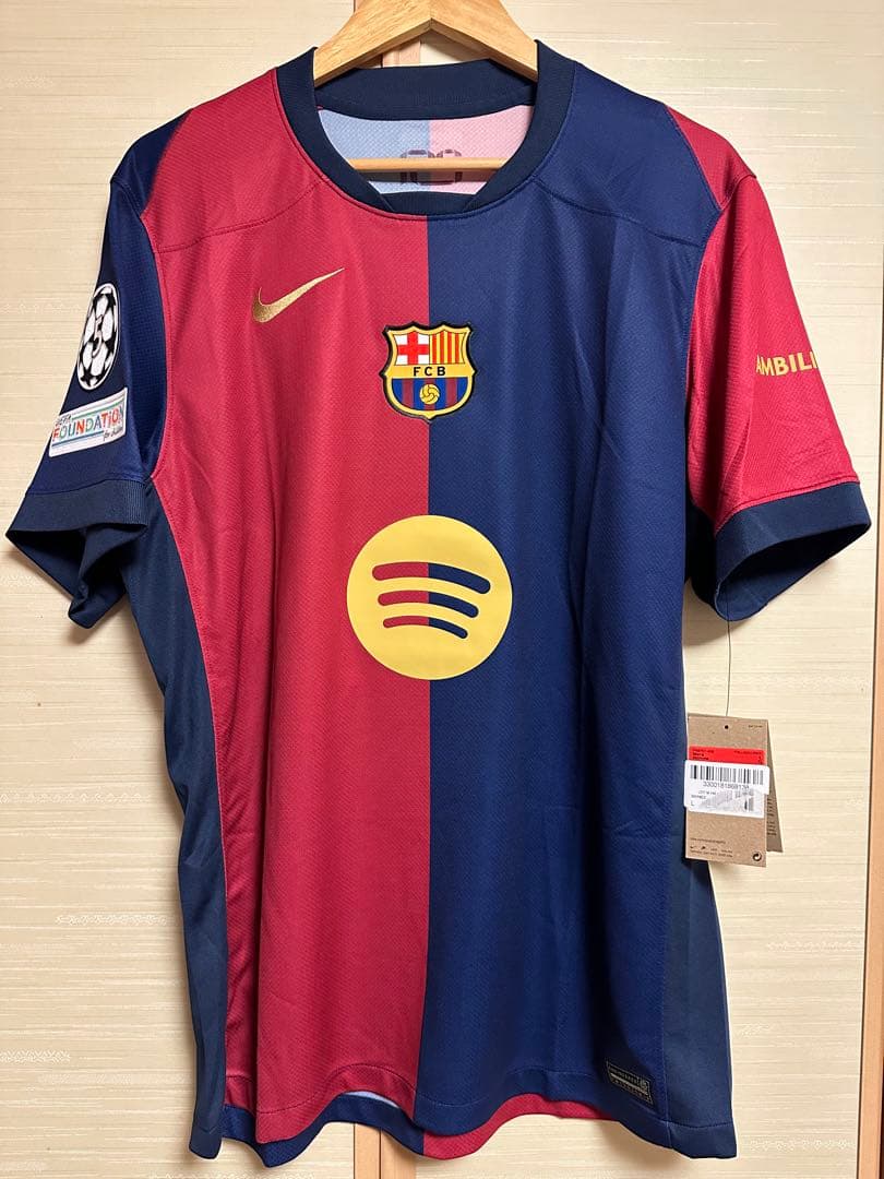 サイズL ラミン・ヤマル　FCバルセロナ24-25  背番号19 正規品