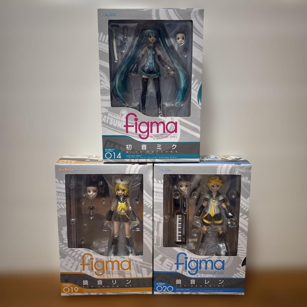 figma 初音ミク 鏡音リン 鏡音レン 3体セット