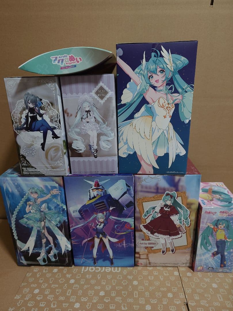 初音ミク　プライズフィギュア等8種セット