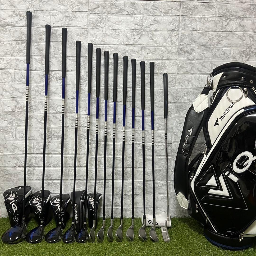 ブリヂストン ツアーステージ ViQ ゴルフセット 13本 右 R 初心者　中級