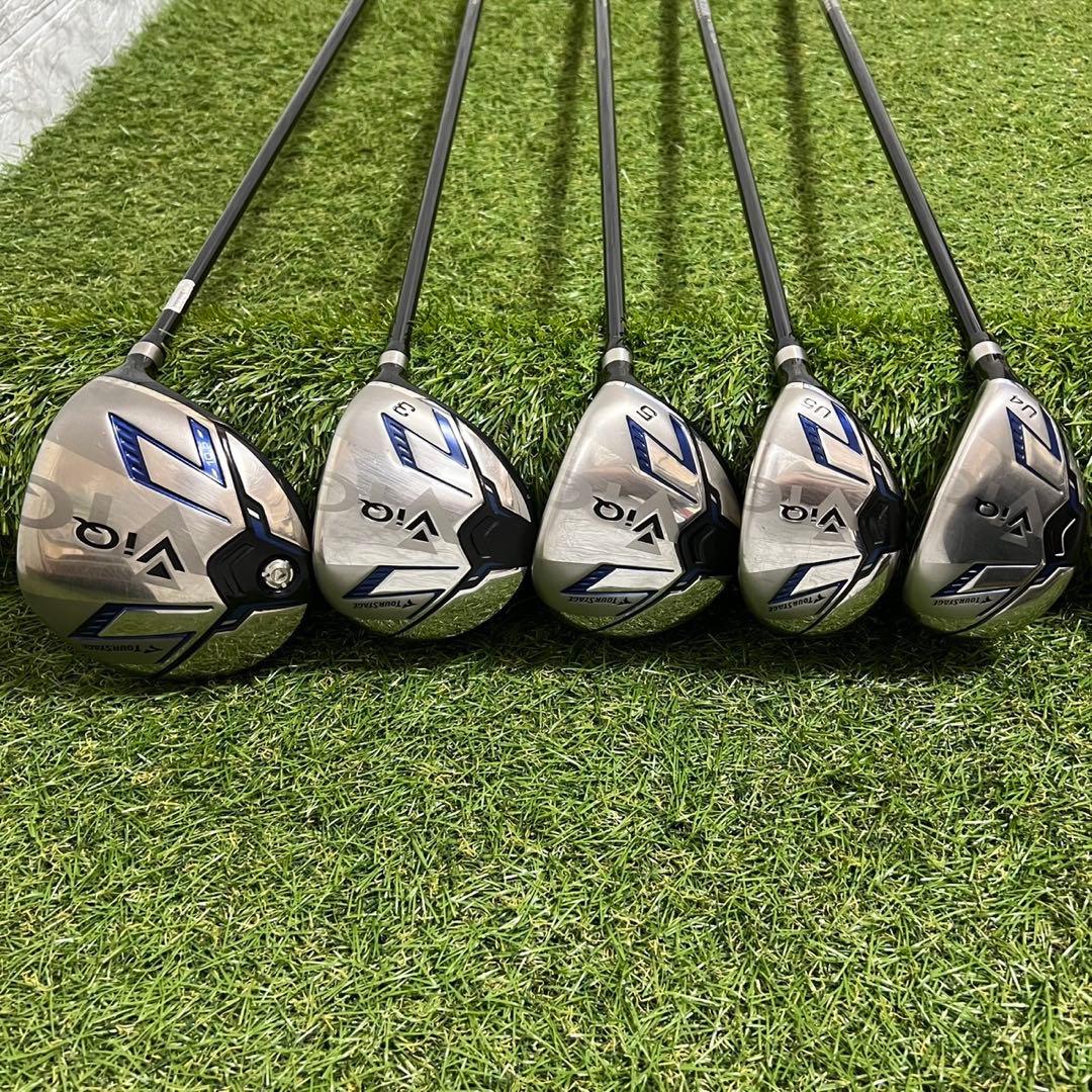 ブリヂストン ツアーステージ ViQ ゴルフセット 13本 右 R 初心者　中級