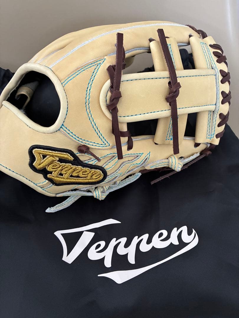 新品未使用！Teppen 硬式グローブ 袋付き