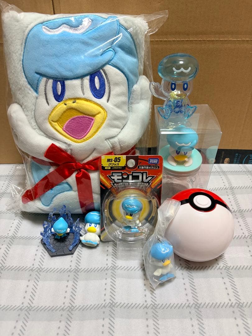 クワッス　ぬいぐるみセット　圧縮発送無し