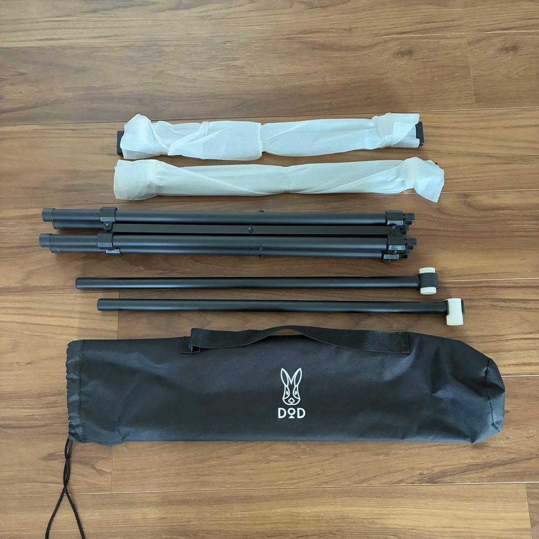 DOD クッキングキング オールインワンキッチン　アウトドアテーブル　ブラック