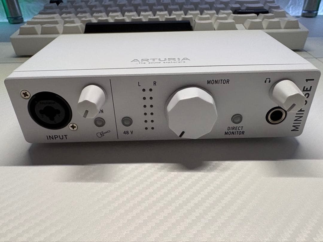 ARTURIA MINIFUSE 1 オーディオインターフェース フェイス