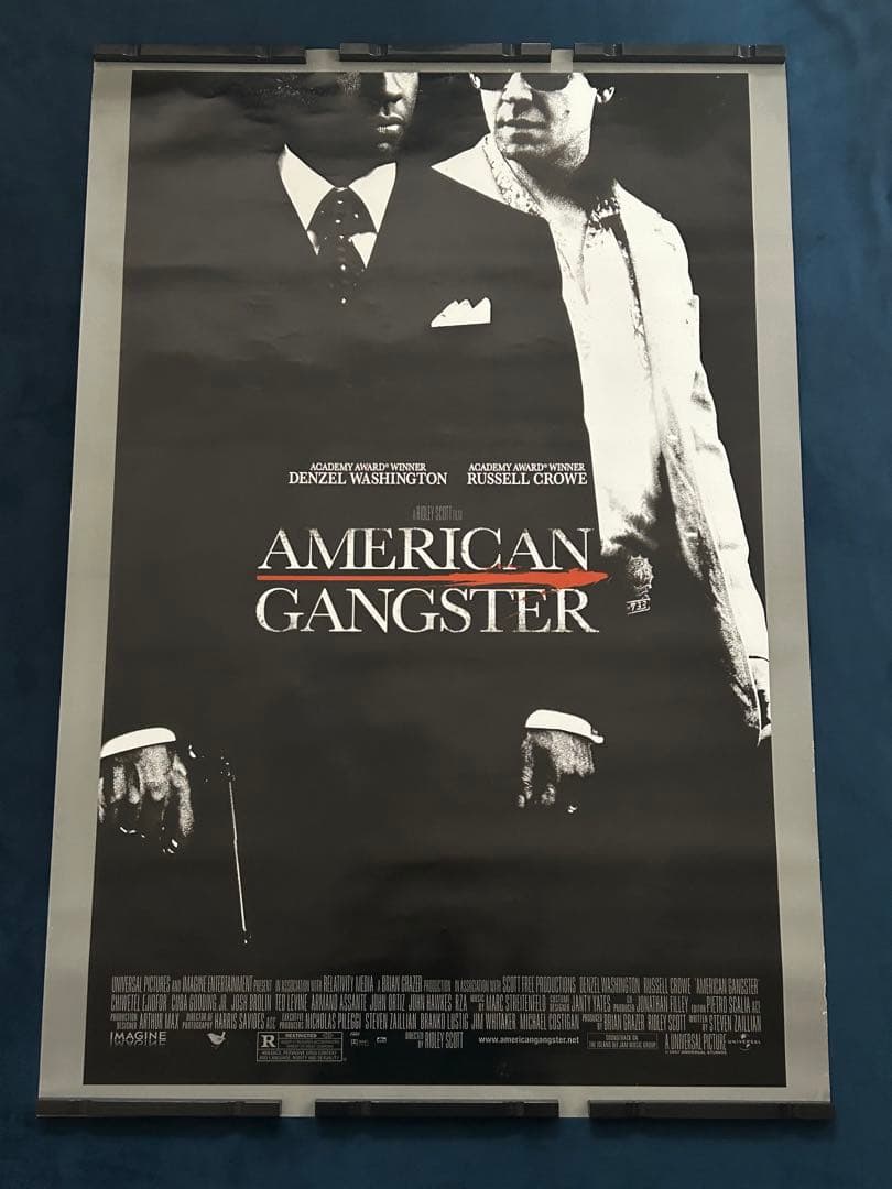 アメリカン・ギャングスター　USオリジナル映画ポスター