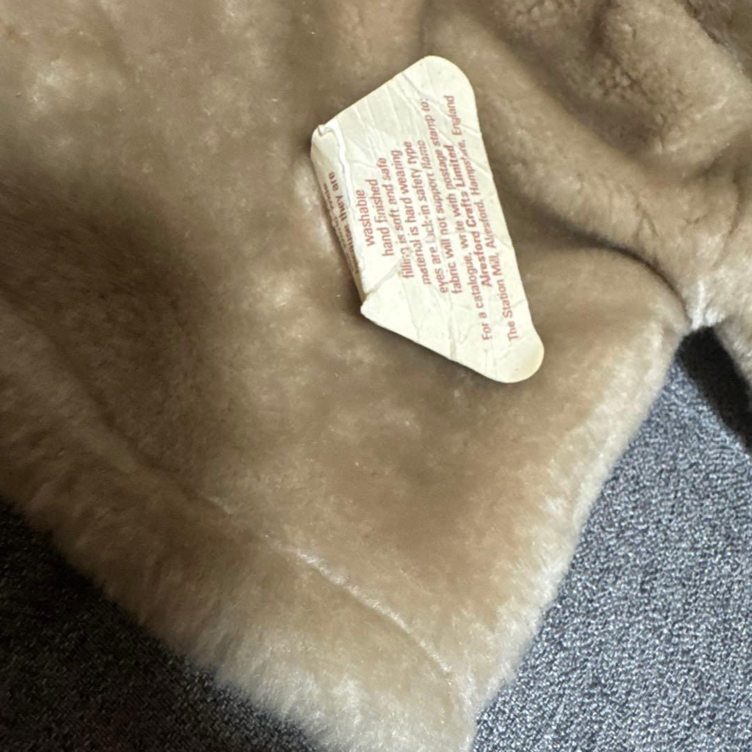 タグ付　うさぎのパペットぬいぐるみ　Alresford Crafts イギリス