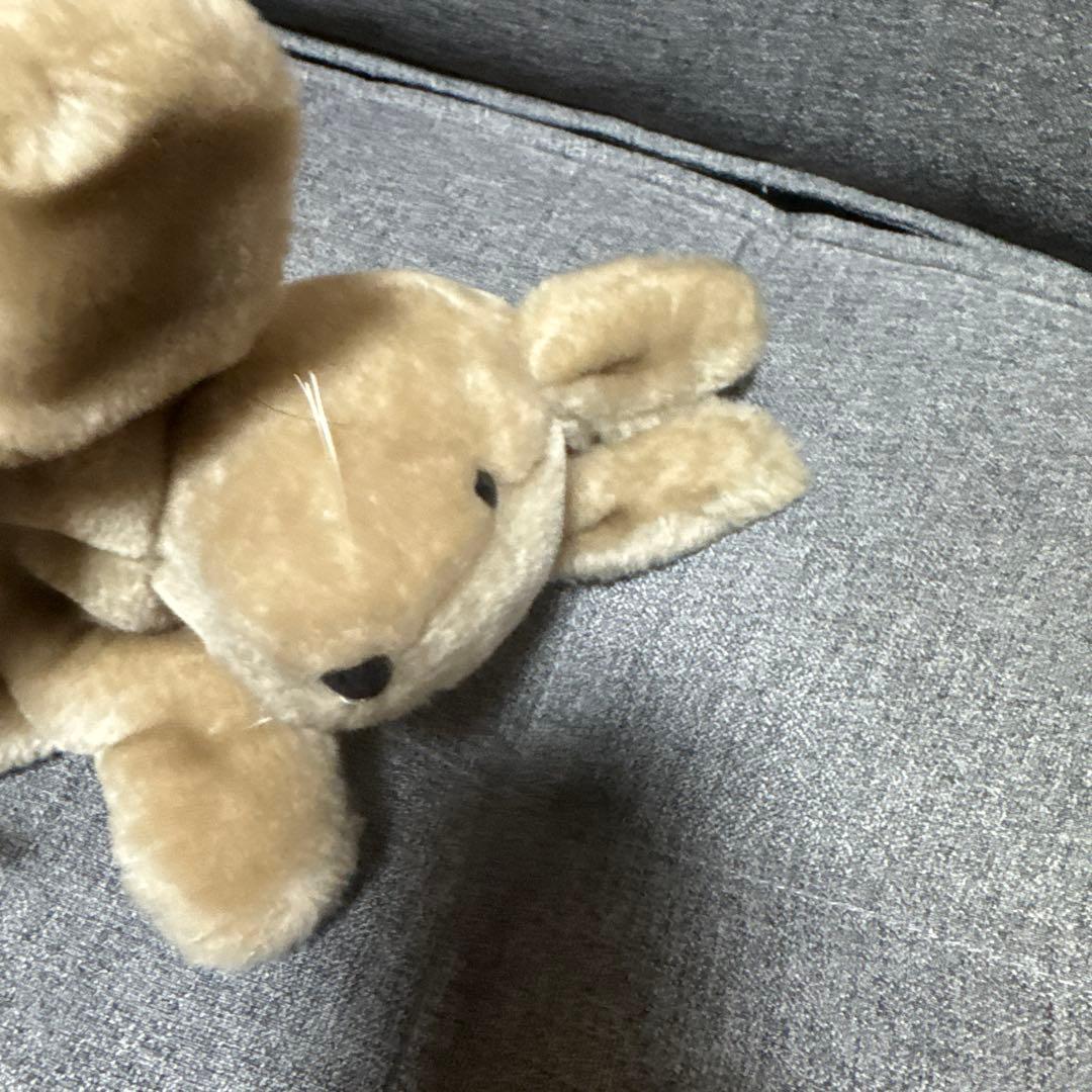タグ付　うさぎのパペットぬいぐるみ　Alresford Crafts イギリス