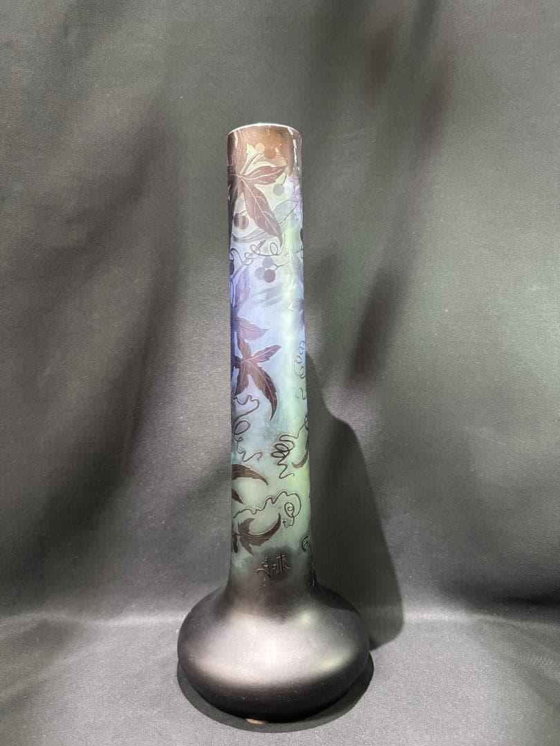 エミール・ガレ Émile Gallé『トケイソウ』花瓶