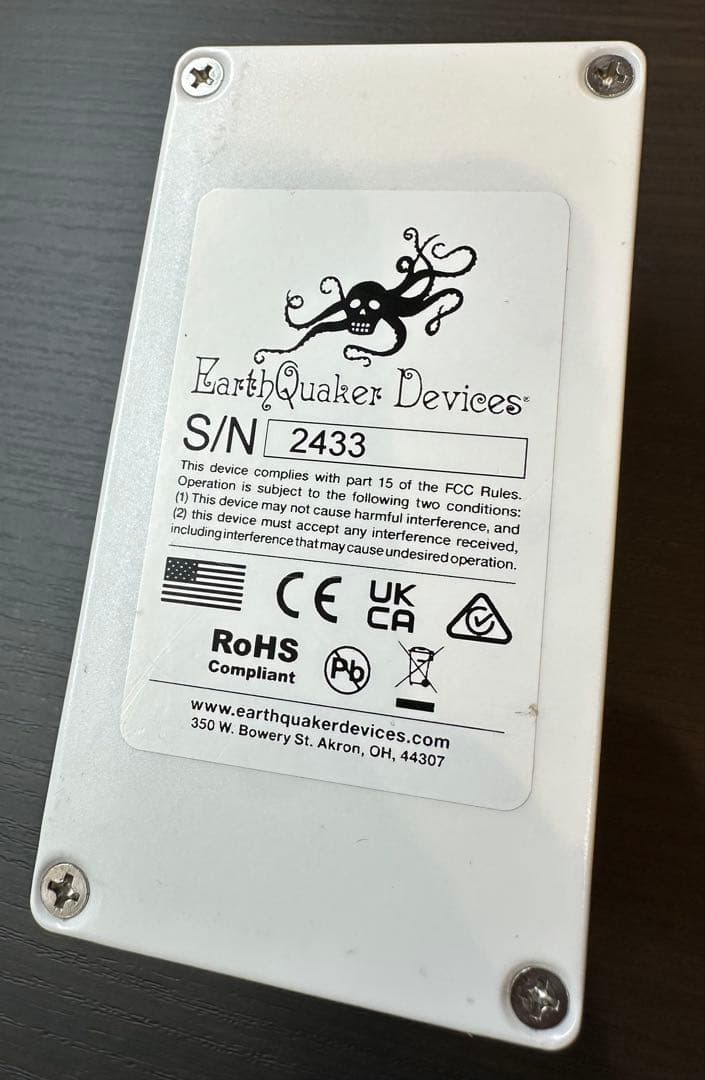 EarthQuaker Devices Ledges　リバーブ　 限定カラー