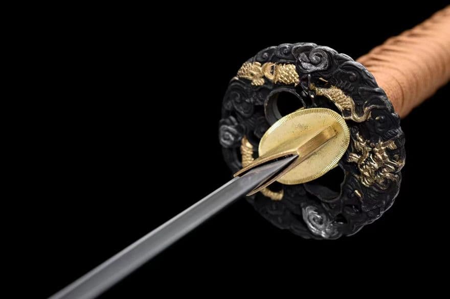 『黄龍』20230300 古兵器 武具　刀装具　日本刀　模造刀 居合刀