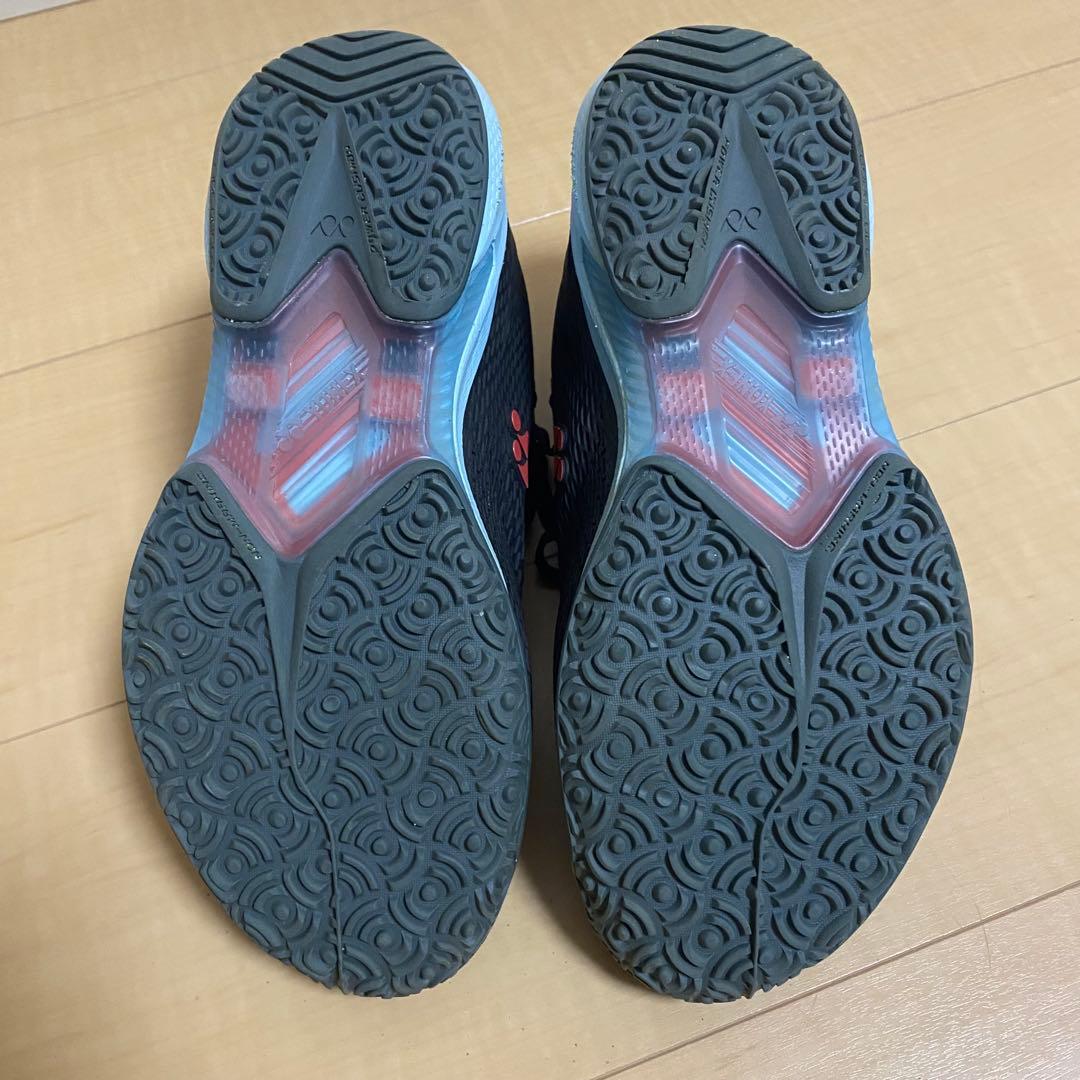 YONEX テニスシューズ【24.5cm】パワークッション アドアクセルワイド