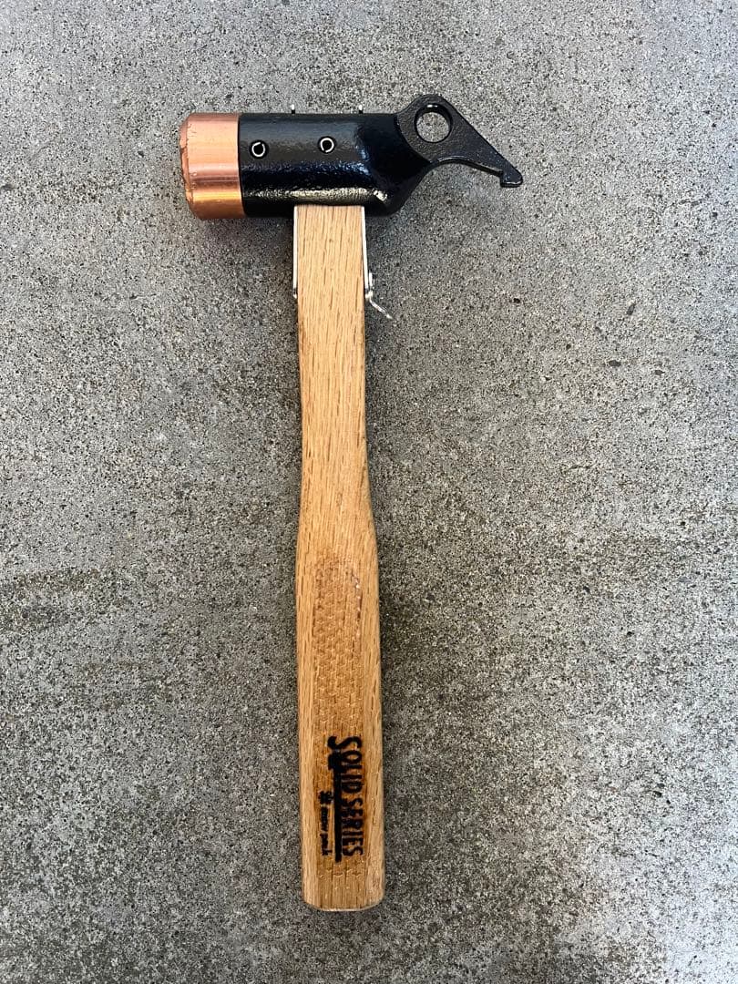 スノーピーク　ストラップなし 廃盤 旧ロゴ　ペグハンマー PRO.C