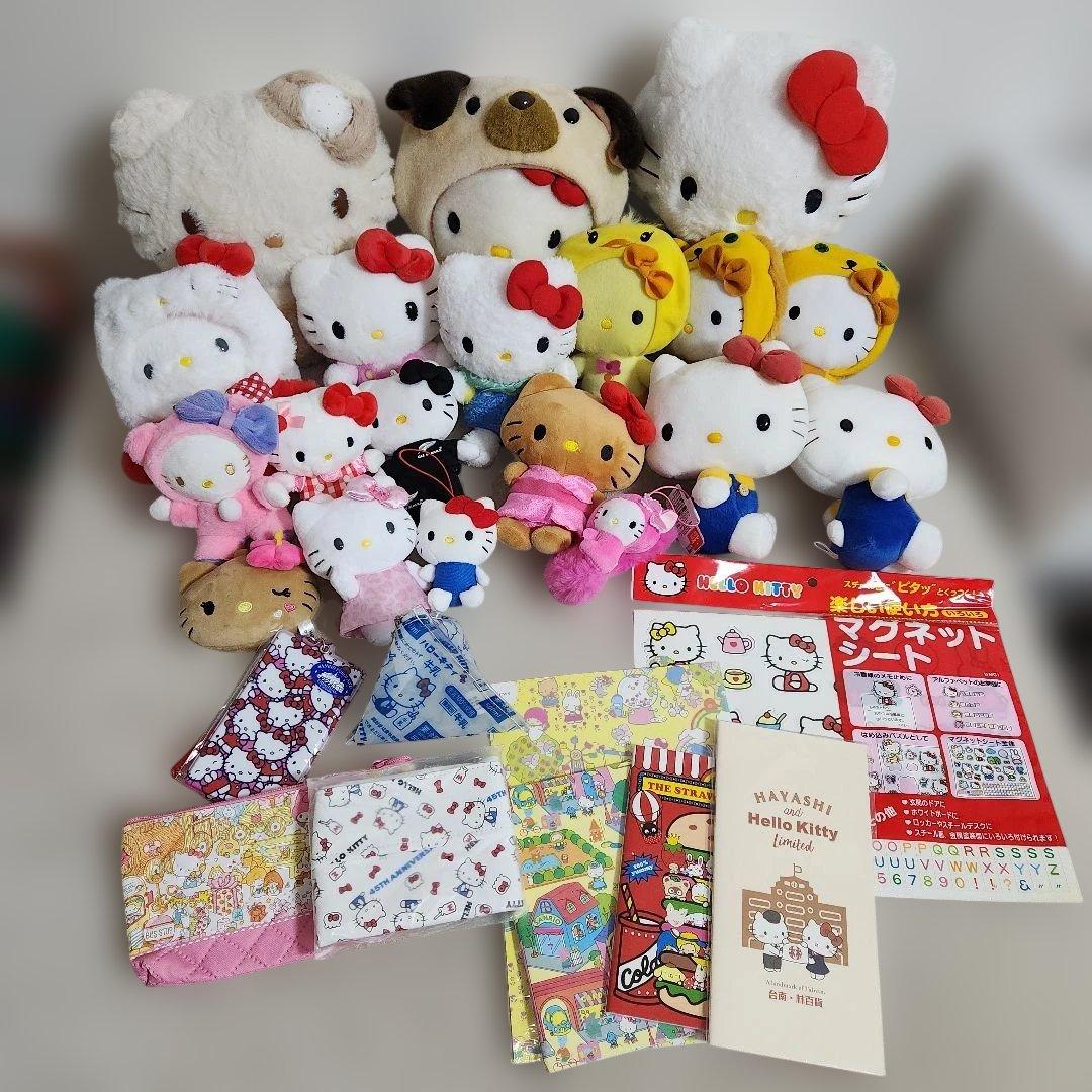 ハローキティ ぬいぐるみ マスコット キャラクターグッズ 計28点セット