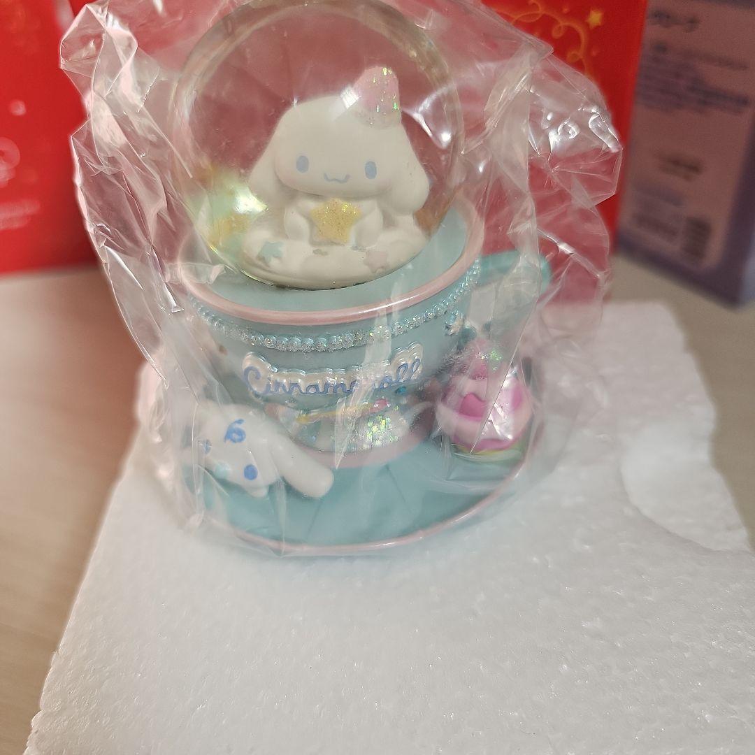 シナモロール スノー グローブ スノードーム 3点