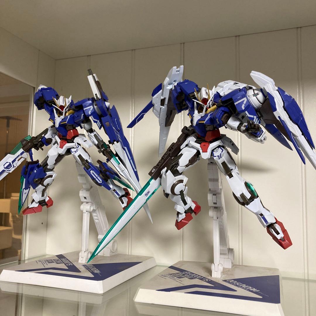 l Build ダブルオーライザー セブンソード メタルビルド 2体