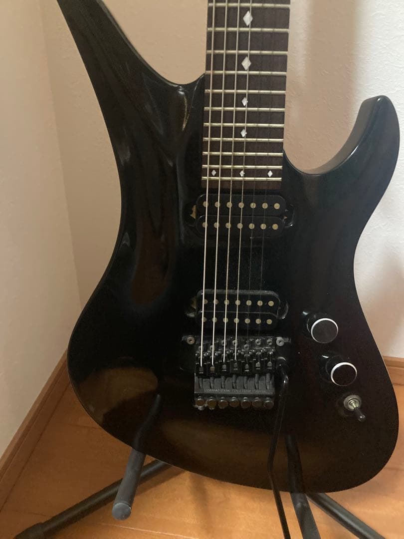 Progauge 7弦ギター ブラック系