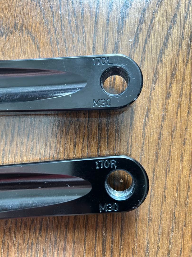 White Industries クランクセット 170mm G30 ブラック