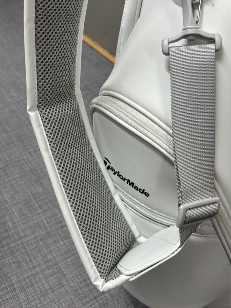 TaylorMade キャディバッグ ホワイト テーラーメイド ゴルフバッグ