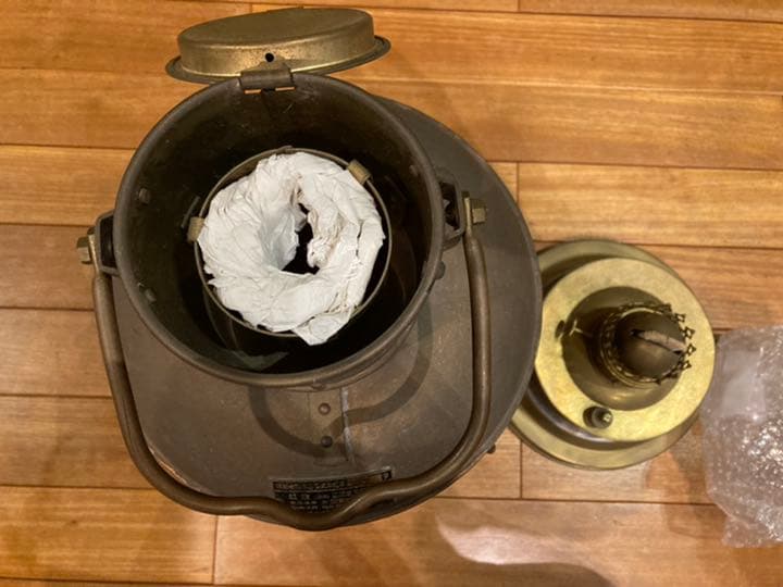 未使用　船舶用ランタン、船舶ランプ、日船式第３号、オイルランタン、ランタン