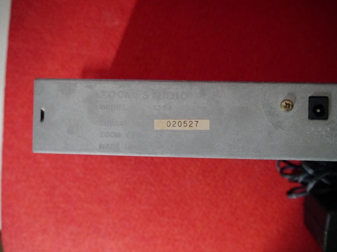 【中古】ZOOM STUDIO 1204＆純正電源アダプタ付