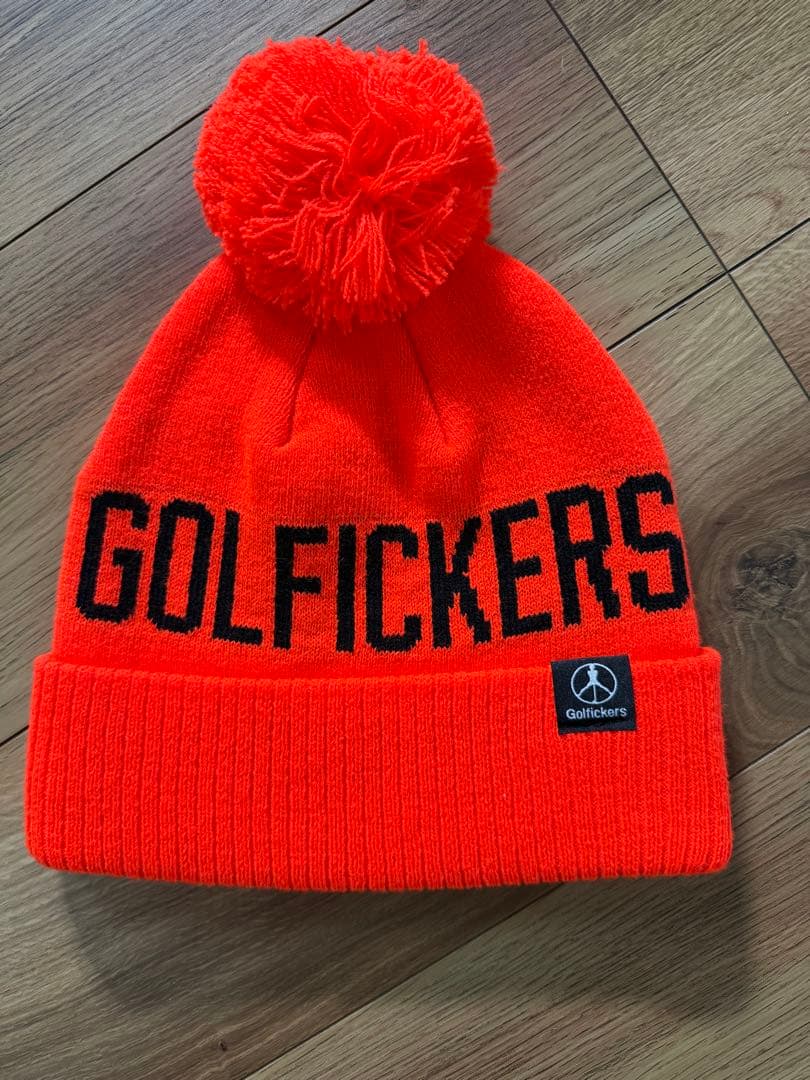 ゴルフィッカーズ　ニットキャップ　ニット帽　golfickers