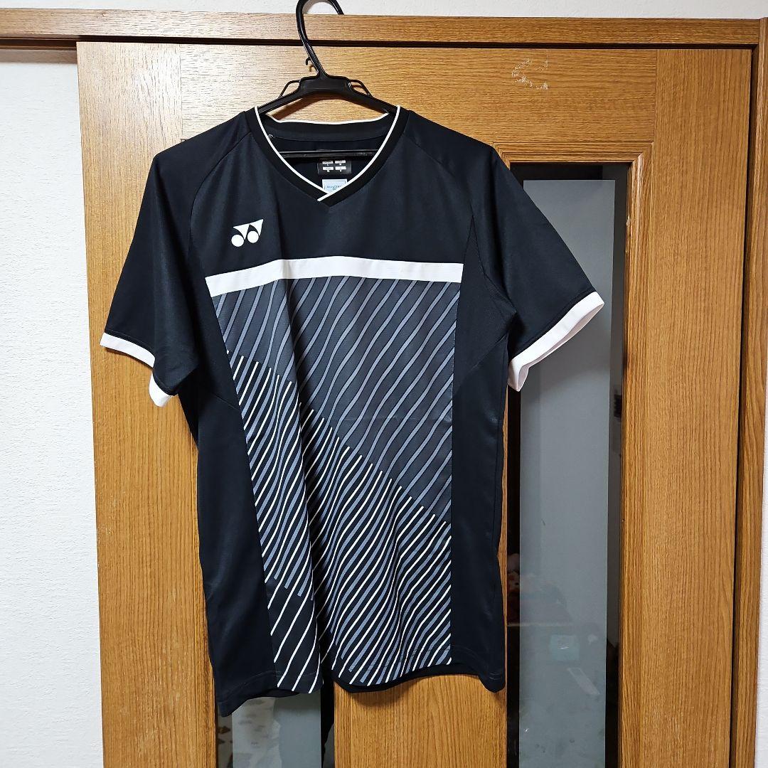 ヨネックス　ゲームシャツ　ユニO