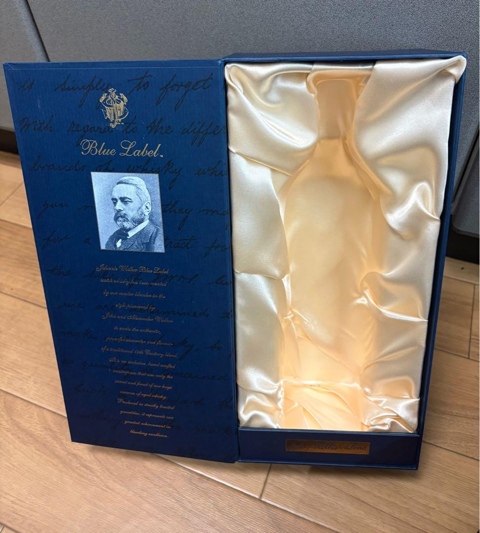 未開栓⭐️ JOHNNIE WALKER 2本セット　1リットル　ブルー　ブラック