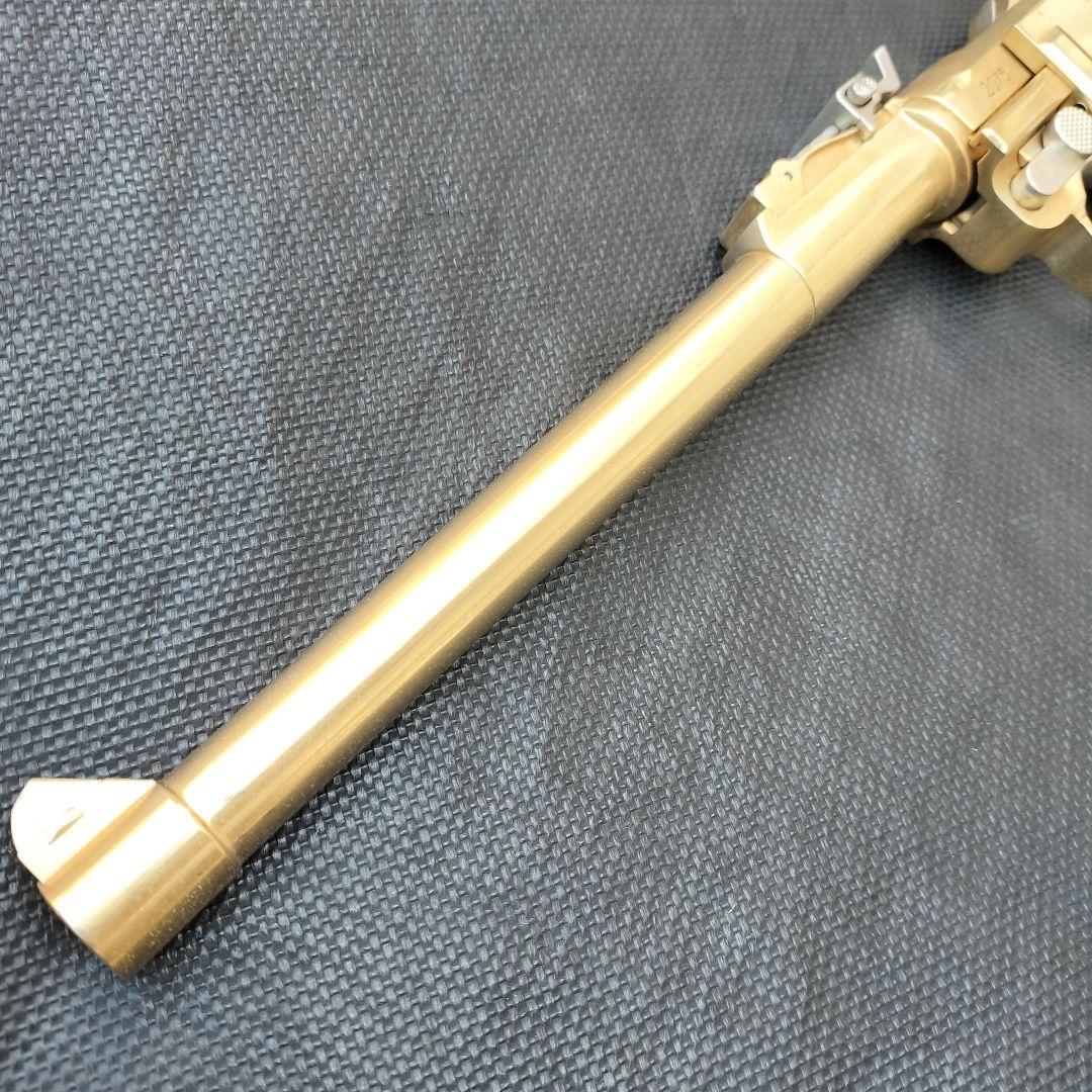 マルシン ルガーＰ08 8インチ 金属モデルガン 22KGP SMG