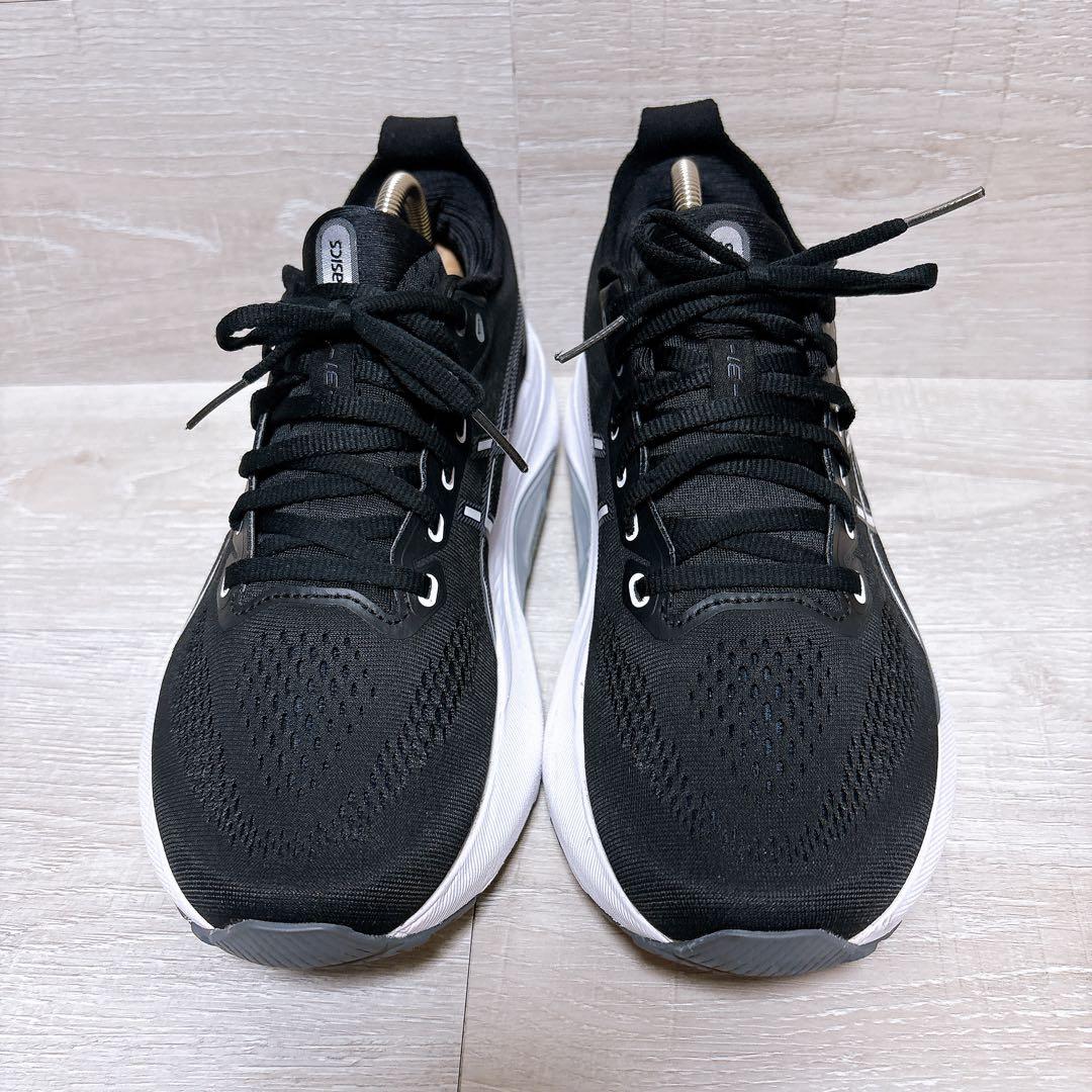 ⭐美品⭐アシックス asics ゲルカヤノ31 ランニングシューズ 25.5 黒