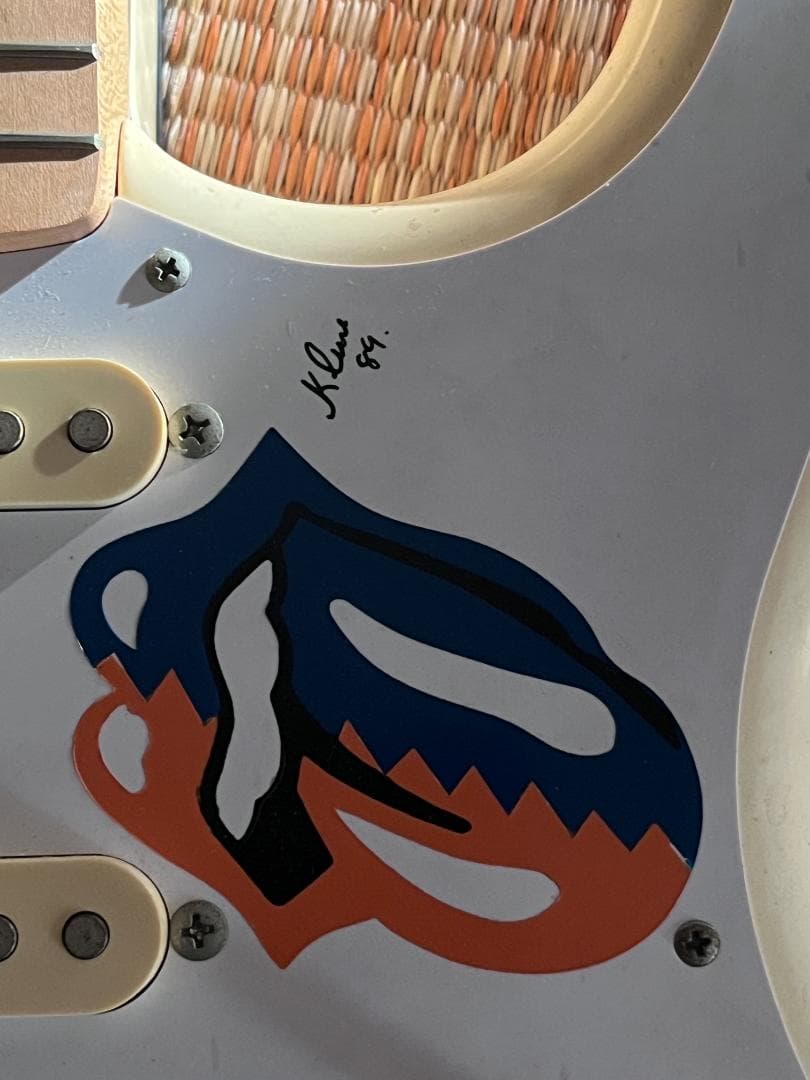 ローリングストーンズ来日記念レプリカギター ストラト RollingStones