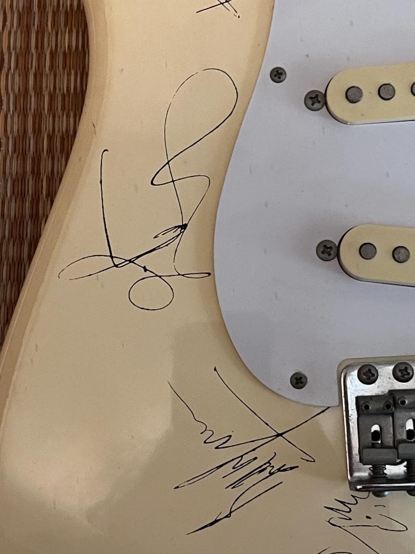 ローリングストーンズ来日記念レプリカギター ストラト RollingStones