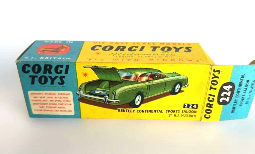 自動車 CORGI TOYS BENTLEY CONTINENTAL SPORTS