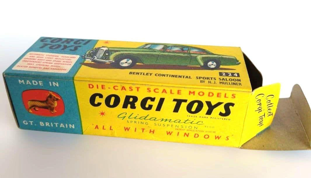 自動車 CORGI TOYS BENTLEY CONTINENTAL SPORTS